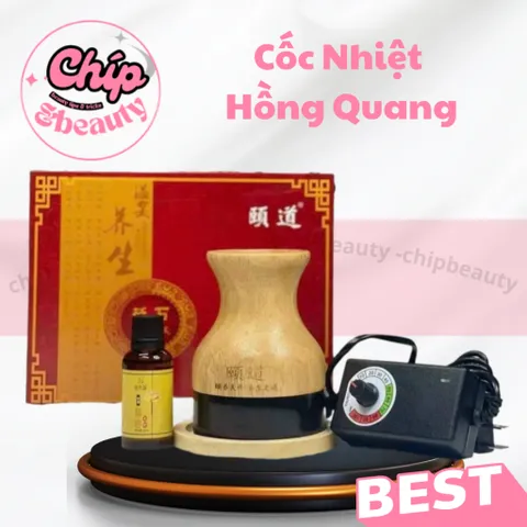 Cốc Hồng Quang Thần Cứu, Cốc Nhiệt Hồng Quang Massage Body Máy Đả Thông Kinh Lạc Có Đèn Hồng Ngoại 837883