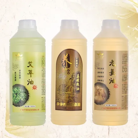 Dầu Massage Nóng Ấm Chai 1000ml. Dầu Nóng Massage Body loại 1 lít matxa tại nhà, trong Spa - TMV