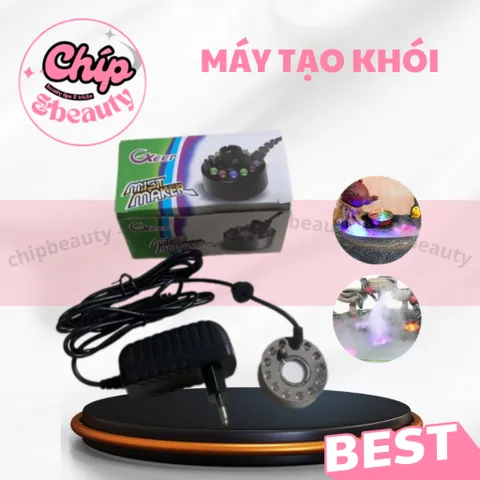 Máy tạo khói có đèn dùng trong spa dưỡng sinh, tạo khói tiểu cảnh, bể cá, hòn non bộ,... 837908