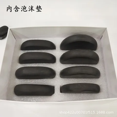 Bộ đá nóng massage 16 viên dùng cho spa, Đá nóng massage body cho spa hàng đẹp
