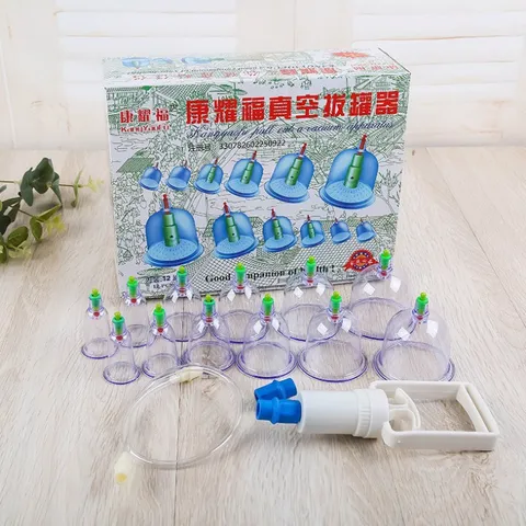 Bộ giác hơi không dùng lửa 12 cốc đủ phụ kiện. Bộ giác hơi 12 cốc 837936