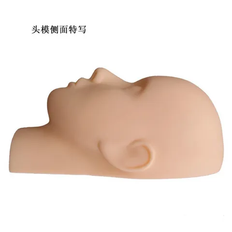 Đầu Manocanh Silicon,Đầu Manocanh Massage, Mặt Canh Tập Nối Mi Cho Học Viên 837947