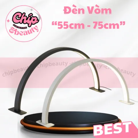 Đèn Vòm Led 3 Màu Ánh Sáng Đèn Bán Nguyệt Để Bàn. Làm Nail Móng, Nối Mi Tiện Lợi Với 3 Màu Ánh Sáng