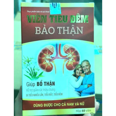 Viên Tiểu Đêm Bảo Thận bổ thận tăng cường chức năng bàng quang, hỗ trợ tiểu đêm, tiểu rát, tiểu không tự chủ chai viên