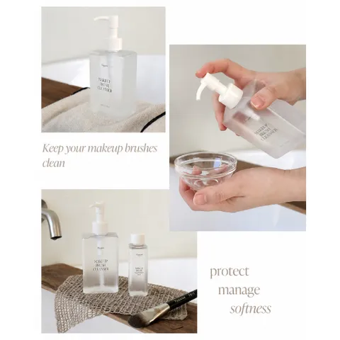 Dung Dịch Vệ Sinh Cọ Trang Điểm Cao Cấp Piccasso Cleanser 200ml Cho Lông Tự Nhiên + Qùa tặng