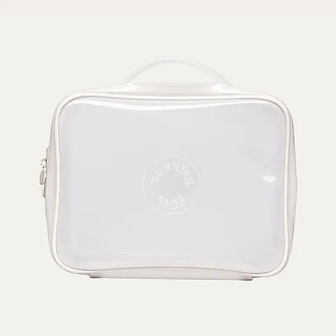 [QUÀ TẶNG KHÔNG BÁN] Túi Đựng Đồ Makeup Sunnies Face Weekend Jelly Bag Coconut