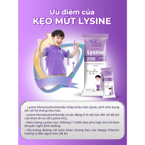 (Combo 5 Vị) Kẹo Mút Happy Vitamin chính hãng bổ sung Sắt, Canxi, Kẽm, Lysine, Vitamin, Keo Ong cho bé