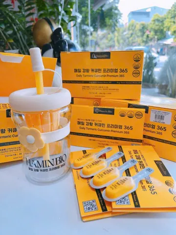 Nghệ nano 365 Hamin Bio 32 tép nhập khẩu chính ngạch