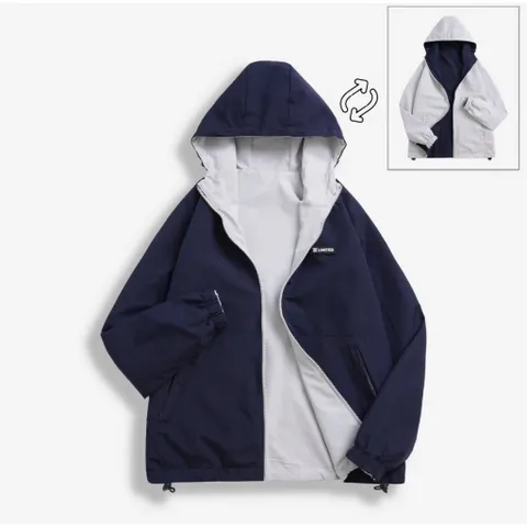 [Mẫu hot]Áo Khoác Gió Dù 2 Mặt Nam Nữ Cao Cấp [CHỐNG NƯỚC - CẢN GIÓ] Lót Lưới Thoáng Khí Unisex Form Rộng Mặc 4 Mùa 🔥