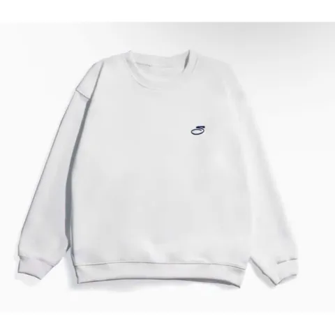 Áo Sweater  Nam Nữ thêu chữ chất liệu nỉ hai da from rộng oversize thiết kế trẻ trung năng động.