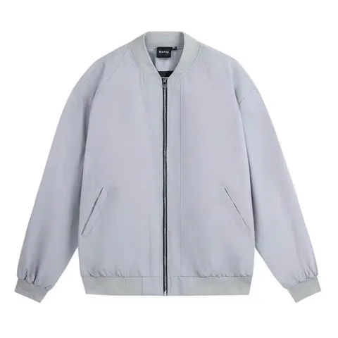 Áo khoác gió bomber hai lớp nam nữ cao cấp tráng bạc trượt nước B01