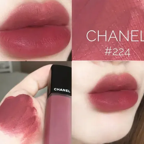 💄 Son kem Chanel 224 Rouge Allure Laque Hồng Nâu, Fullbox, Giao Hỏa Tốc Nhận Ngay
