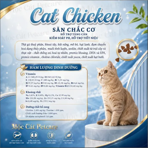 HẠT CAO CẤP CHO MÈO THEKICO VỊ CÁ HỒI&GÀ -DINH DƯỠNG-KHÔNG NGŨ CỐC-HỖ TRỢ TIẾT NIỆU-TĂNG CÂN-MỀM LÔNG DA-HÀN QUỐC