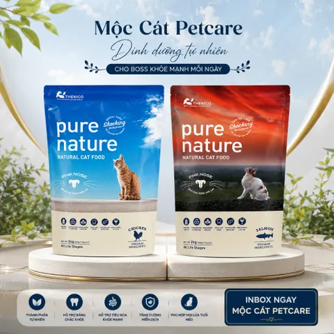 HẠT CAO CẤP CHO MÈO THEKICO VỊ CÁ HỒI&GÀ -DINH DƯỠNG-KHÔNG NGŨ CỐC-HỖ TRỢ TIẾT NIỆU-TĂNG CÂN-MỀM LÔNG DA-HÀN QUỐC