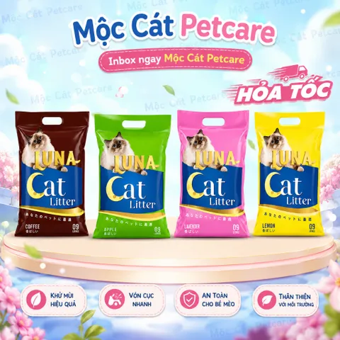 CÁT VỆ SINH CHO MÈO SIÊU TIẾT KIỆM 9L/18L/26.5L-CHẤT LƯỢNG CAO-ÍT BỤI-VÓN TỐT-KHỬ MÙI MẠNH-AN TOÀN