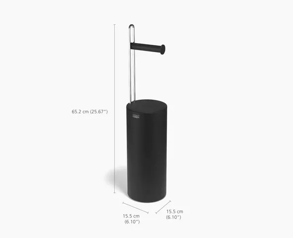 Hộp đựng giấy vệ sinh kèm giá đỡ Joseph Joseph 7000006 Easystore™ Toilet Roll Holder With Concealed Storage