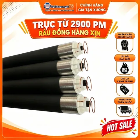 Combo 5 Trục từ canon 2900 (12A) Hàng PM xịn râu đồng đủ vòng, sử dụng cho tất cả các mã hộp mực thay thế trục từ 12A