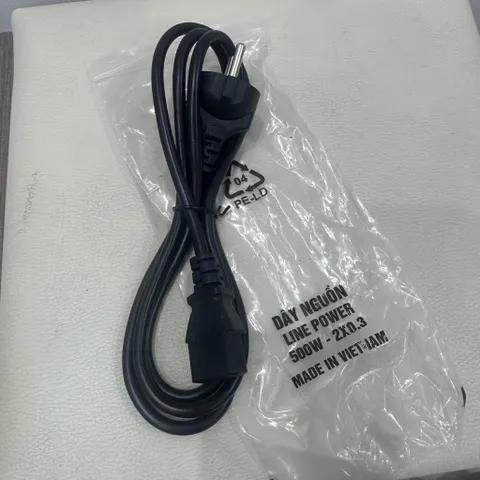 Dây Nguồn Máy in canon 2900 dài 1,5m | Dây nguồn PC,máy in hàng chuẩn loại dây to, chịu tải cao