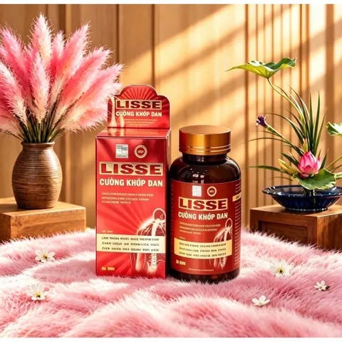 Cường khớp đan Lisse, hộp 30 viên, Hỗ trợ giảm nguy cơ thoái hoá khớp, giảm đau mỏi khớp.
