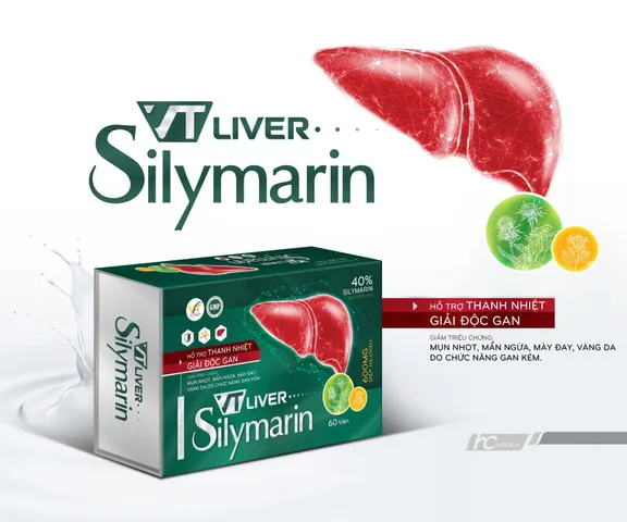 VT Liver Sylimarin hỗ trợ thanh nhiệt giải độc gan