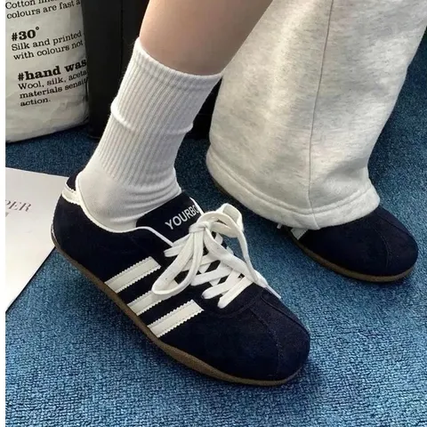 Giày Sneaker Nữ Sọc – Giày Thể Thao Unisex Phong Cách Hàn Quốc