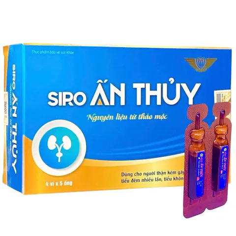 Siro Ấn thuỷ kingphar KP3 ( hộp 20 ống) dùng cho trẻ đái dầm, tiểu đêm nhiều