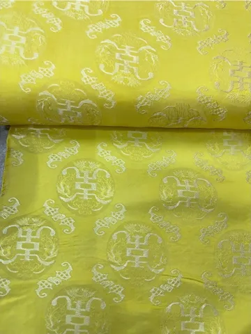 Áo dài họ Huỳnh [Lụa nha xá] [version Kiêu Sa] [vải may áo dài khổ 9 tấc] [Họa tiết Thọ Dơi]
