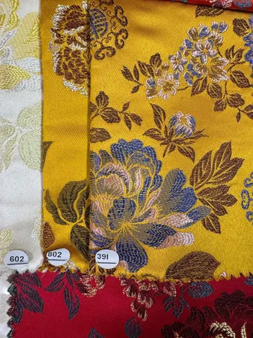Áo dài họ Huỳnh- Gấm Thái Tuấn Chính Hãng- Vải may áo dài khổ 1.5m