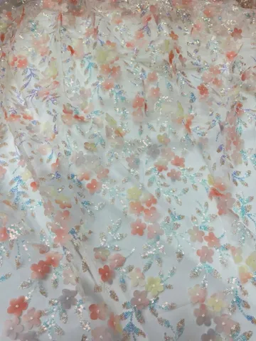 Áo dài họ Huỳnh [ Ren kim sa + Lót ] -Vải may áo dài khổ 1.5m