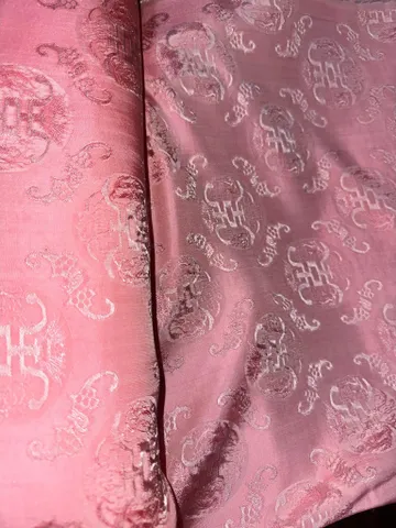 Áo dài họ Huỳnh [Lụa nha xá] [version Thướt Tha] [vải may áo dài khổ 9 tấc] [Họa tiết Thọ Dơi]