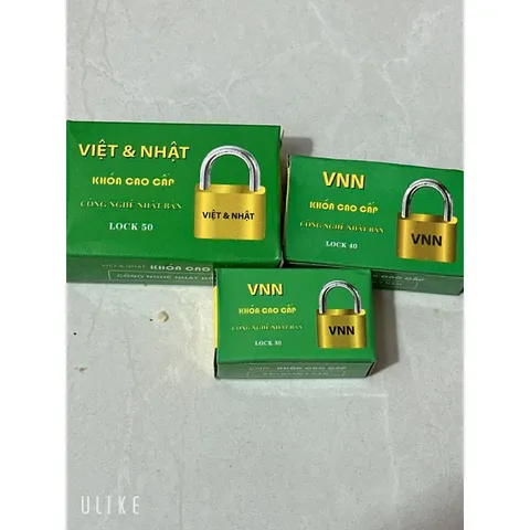 Khoá việt nhật siêu bền - Ổ khóa bấm cao cấp đủ cỡ