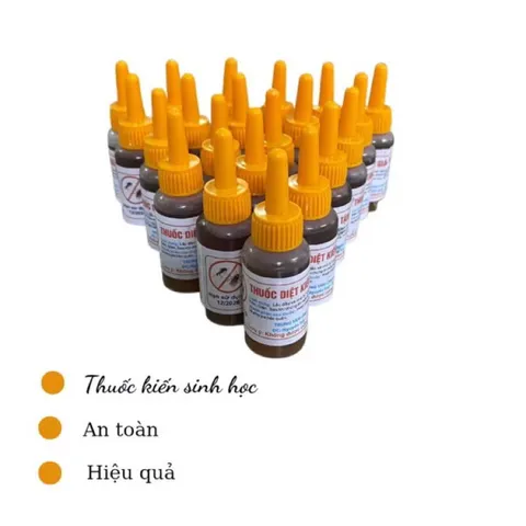COMBO 10 LỌ NHỎ Kiến Gián Tận Gốc Sinh Học An Toàn, Hiệu Qủa