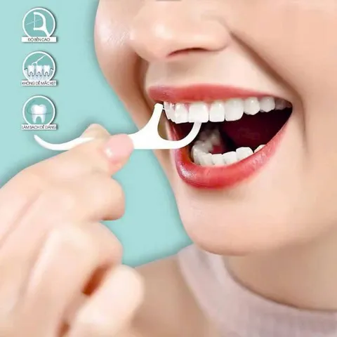 Tăm Chỉ Nha Khoa MyLan Sợi Chỉ Mảnh Hộp 60,  200 Cái Trắng Cao Cấp