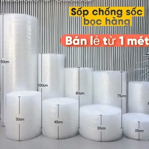 3 mét  xốp nổ chống sốc, xốp bóng khí