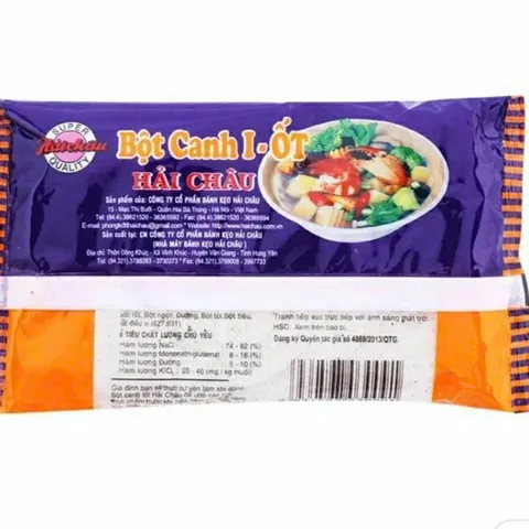 Bột canh i-ốt Hải Châu gói 190g
