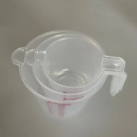 Bộ 3 ca đong chia vạch nhựa Việt Nhật 250ml, 500ml, 1000ml 838835