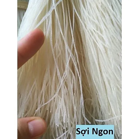 Mỳ gạo sợi nhỏ - Mỳ bún nguyên chất dai ngon gói 1kg