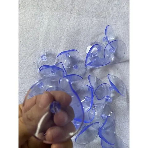 10 Miếng nhựa hút kính, kê kính mặt bàn kích thước 3cm và 5cm