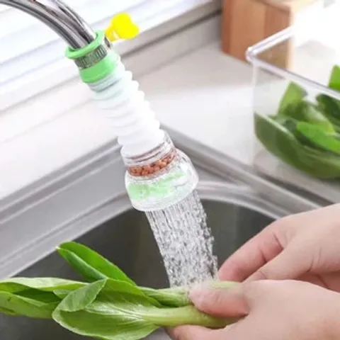 (siêu rẻ) Đầu vòi lọc nước tăng áp 360 độ Có thể kéo dài Vòi tăng áp lực nước rửa chén bát