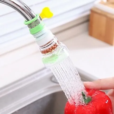 (siêu rẻ) Đầu vòi lọc nước tăng áp 360 độ Có thể kéo dài Vòi tăng áp lực nước rửa chén bát