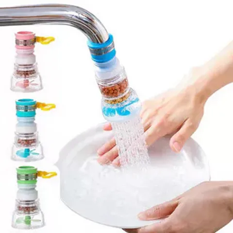 (siêu rẻ) Đầu vòi lọc nước tăng áp 360 độ Có thể kéo dài Vòi tăng áp lực nước rửa chén bát