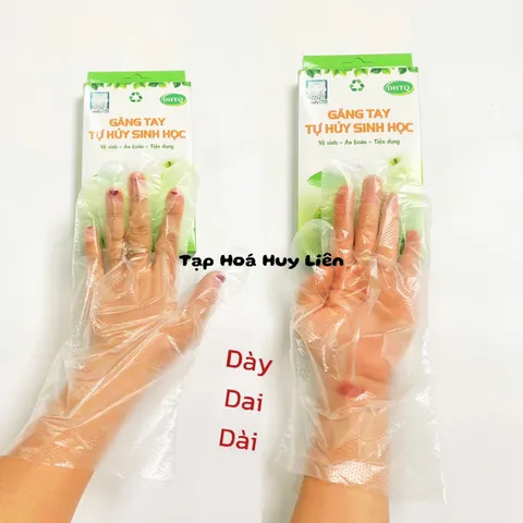 5 Hộp  Găng Tay Nilon Dùng 1 Lần Chất Lượng Cao