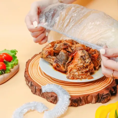 Hộp 100 Chun Túi Màng Bọc Thực Phẩm MyLan, An Toàn Cho Sức Khoẻ
