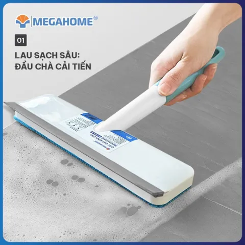 Cây gạt kính, gạt nước 2 in 1 cầm tay nhỏ gọn Megahome