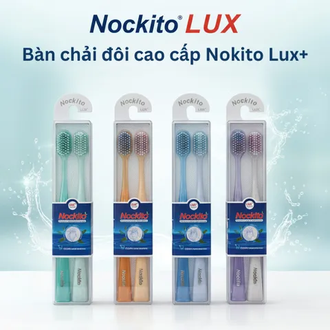 2 Bàn chải  cao cấp nokito lux+
