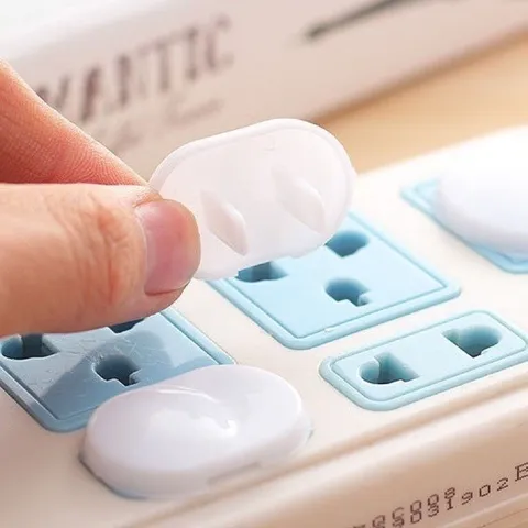 10 Nút bịt ổ điện hai chân an toàn - nút bịt ổ điện chống giật an toàn cho mọi nhà