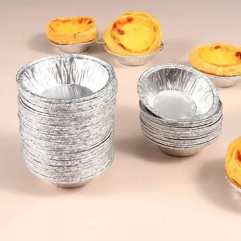100 chén giấy bạc nướng thực phẩm ,nướng bánh, nướng hàu…