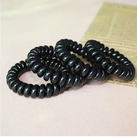 Sét 10 chun buộc tóc lò xo dai bền loại nhỏ, loại nhỡ, loại to