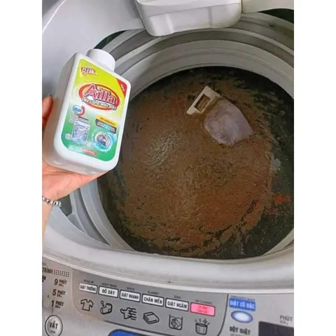 Vệ Sinh Lồng Giặt Combo Tẩy Lồng Máy Giặt, Tẩy Mốc Gioăng Caosu Ailla Làm Sạch Nhanh An Toàn