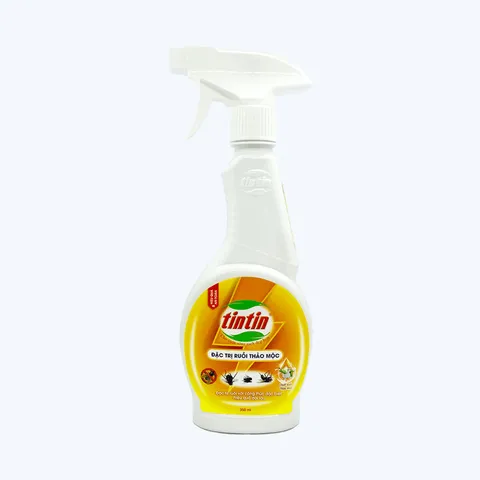 Thuốc diệt ruồi thảo mộc Tintin - Diệt Các Loại Ruồi vàng, ruồi cánh bướm, ruồi giấm